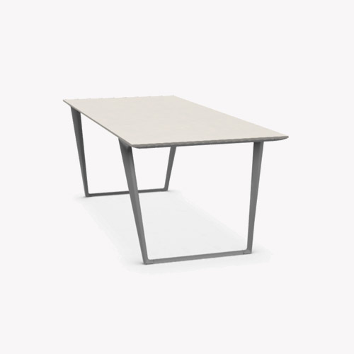 [FURN_0098] Customizable Desk (Aluminium, White)