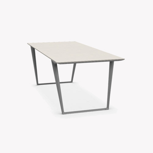 [FURN_0098] Customizable Desk (Aluminium, White)